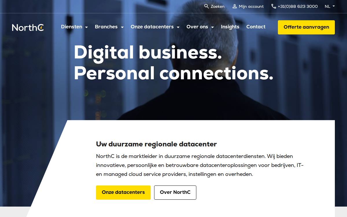 NorthC website preview