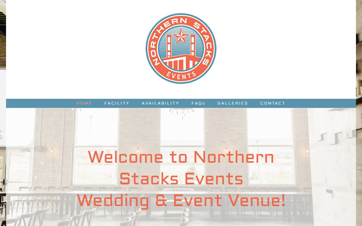 Northern Stacks Events website preview