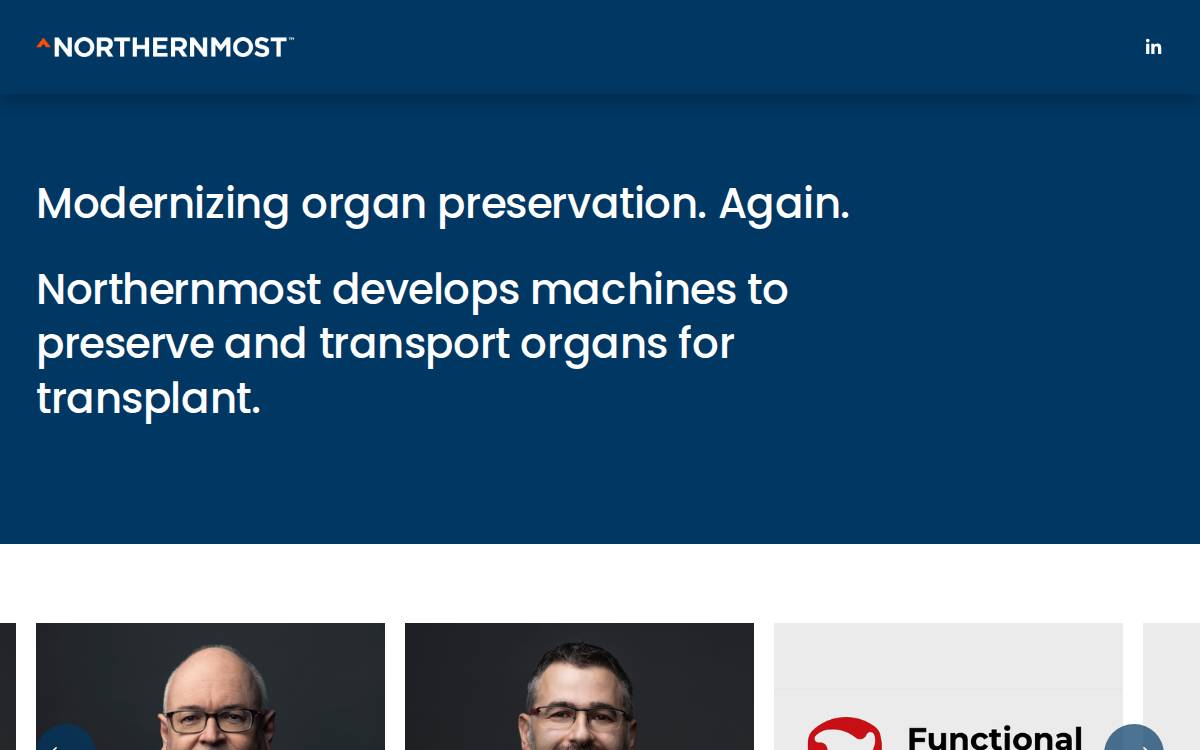 Northernmost website preview