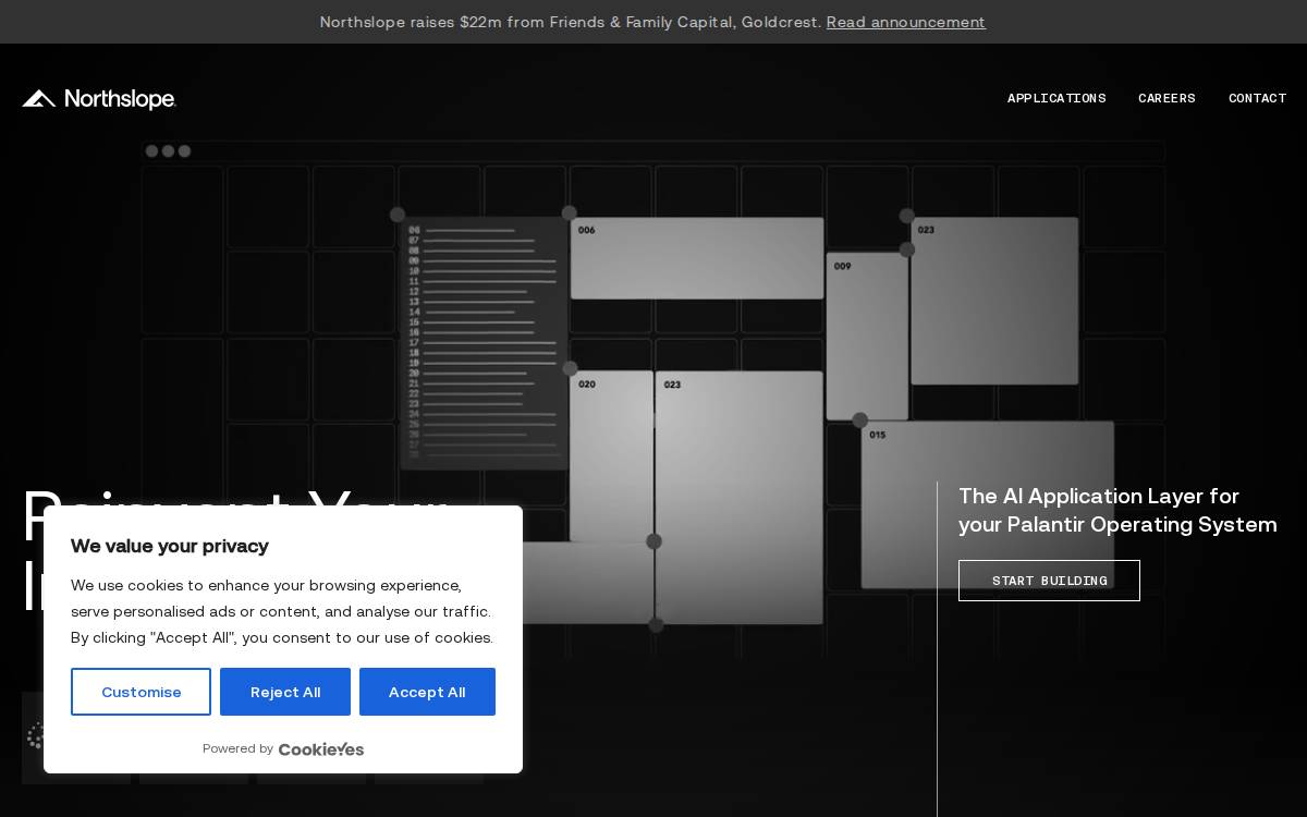 Northslope website preview