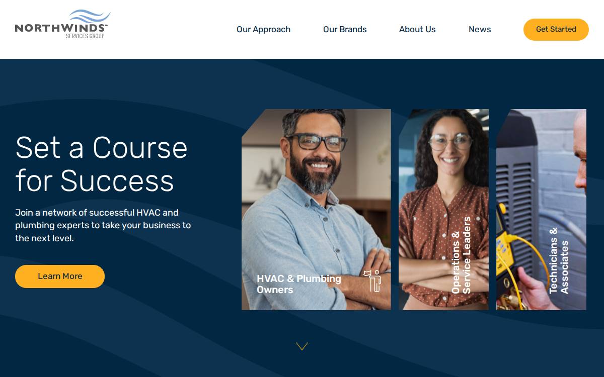 Northwinds Services Group website preview