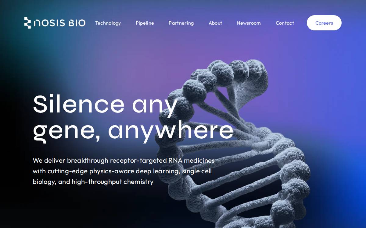 Nosis Bio website preview