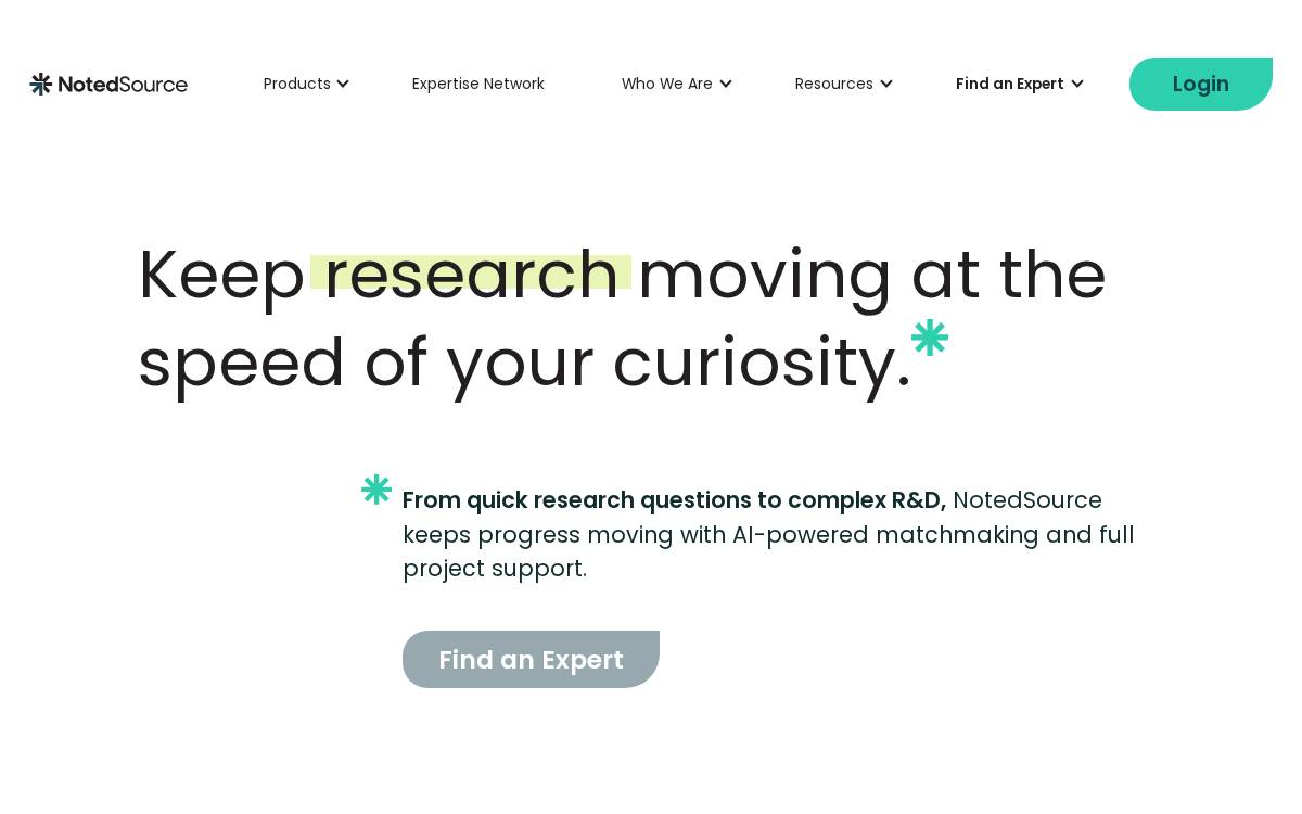Notedsource website preview