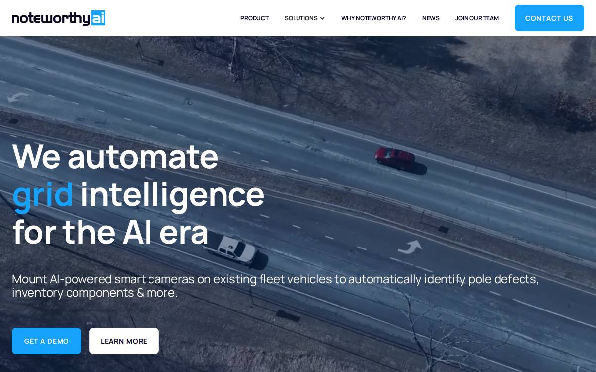 Noteworthy AI website preview
