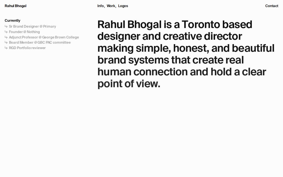 Nothing Design Studio™ website preview
