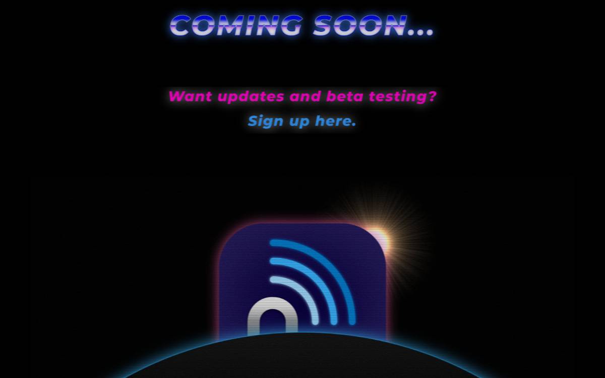 Notifo website preview