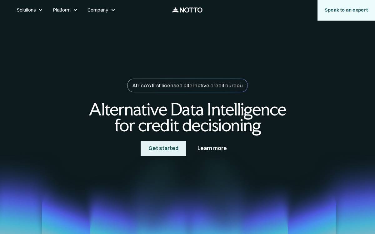 Notto website preview