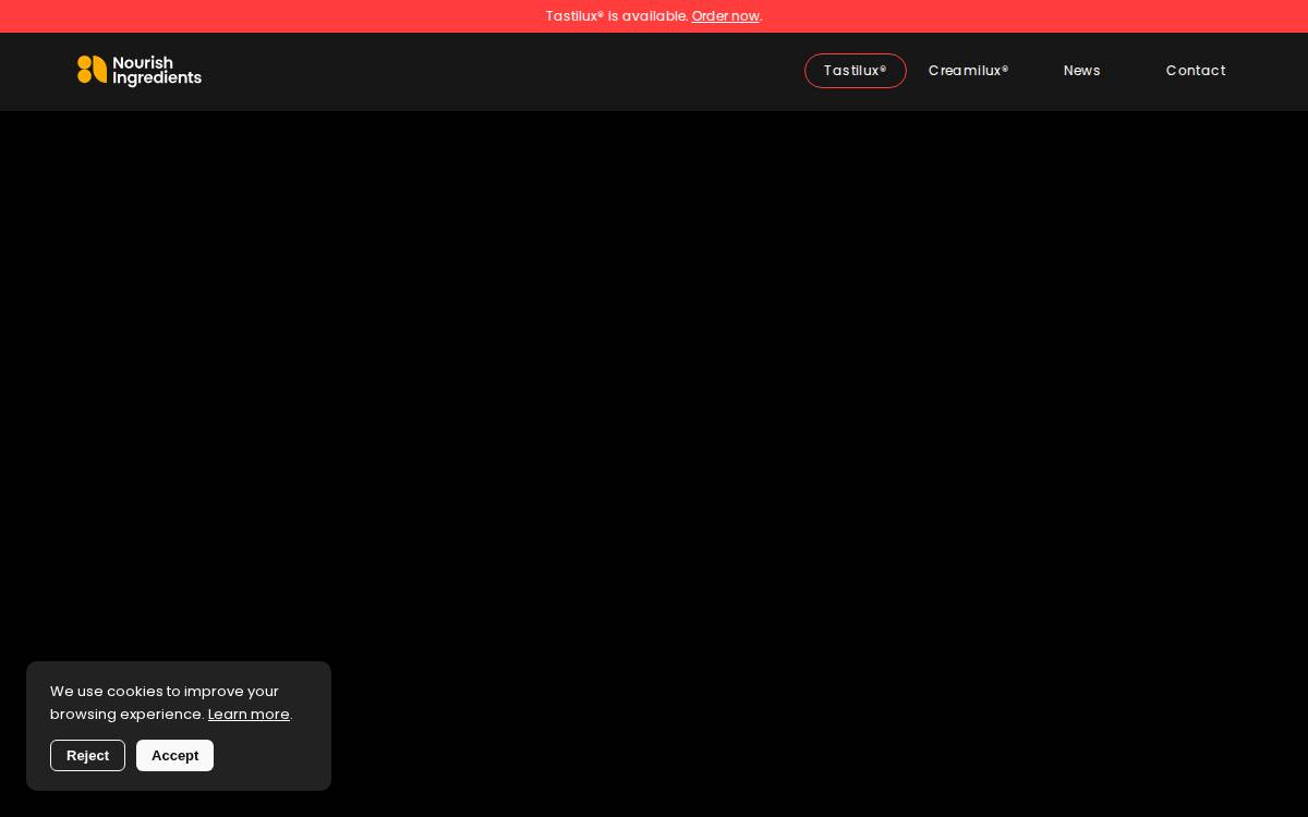 Nourishing website preview