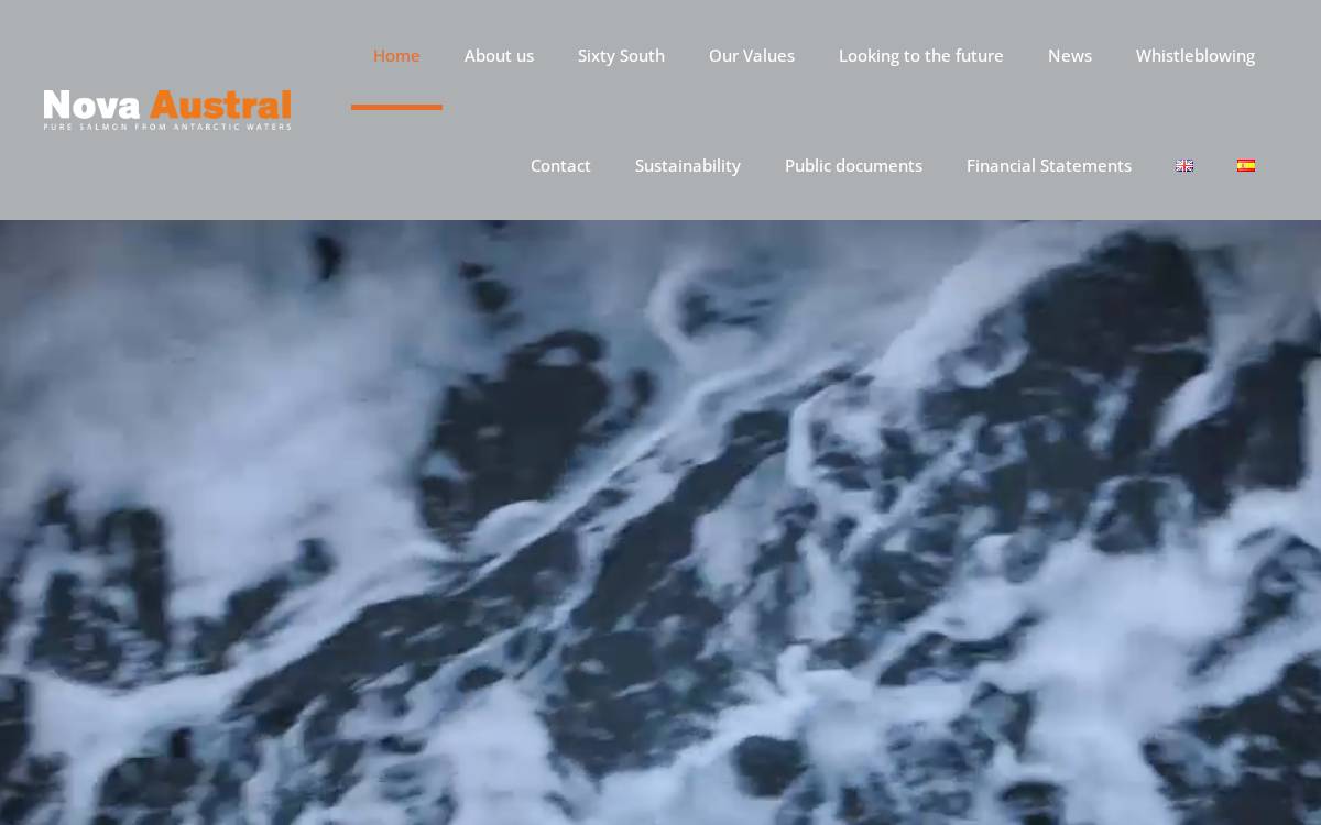 Nova Austral website preview