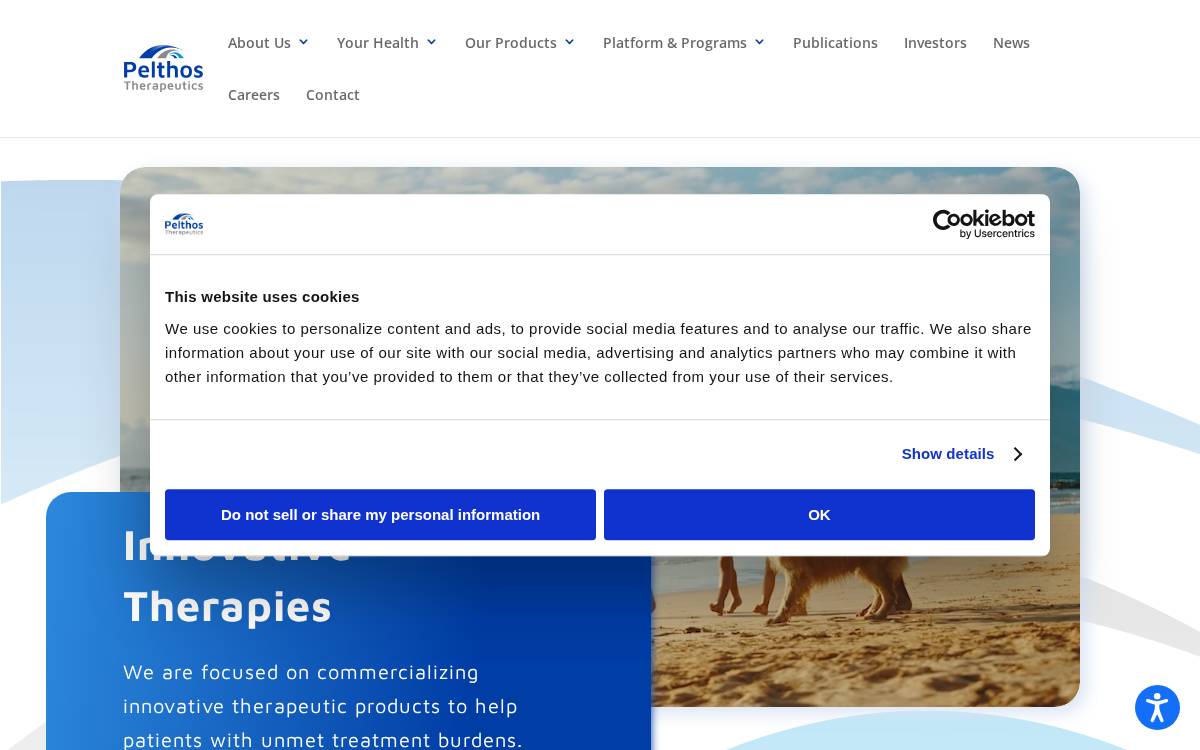 Novan, Inc. website preview