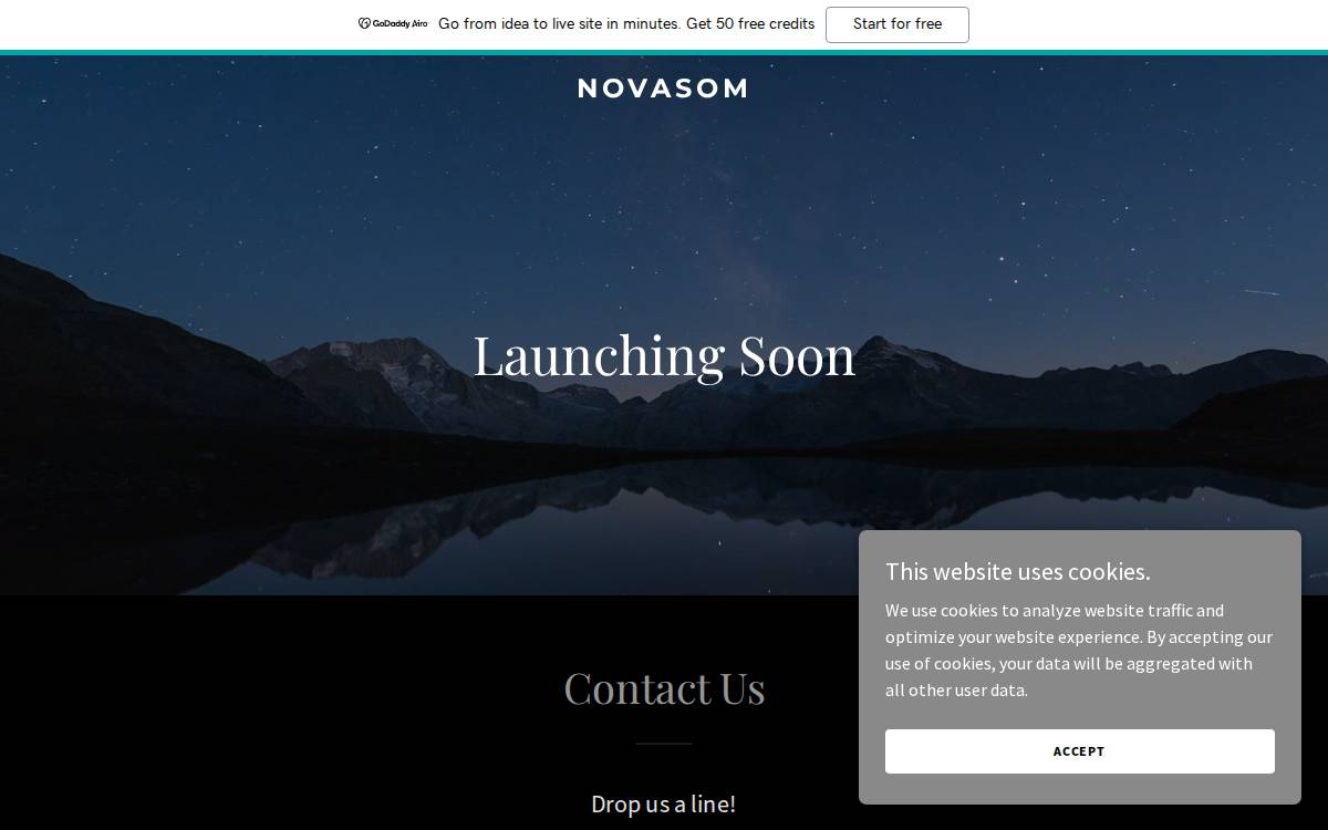 NovaSom website preview