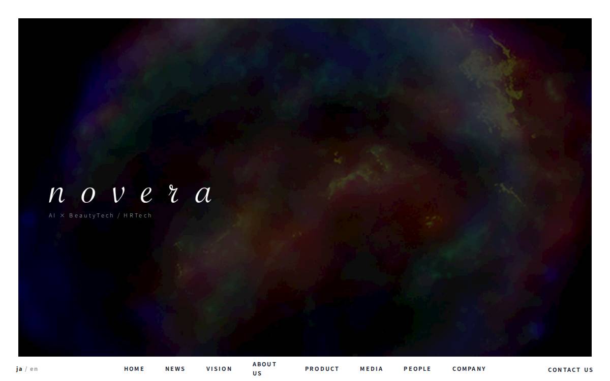 Novera website preview