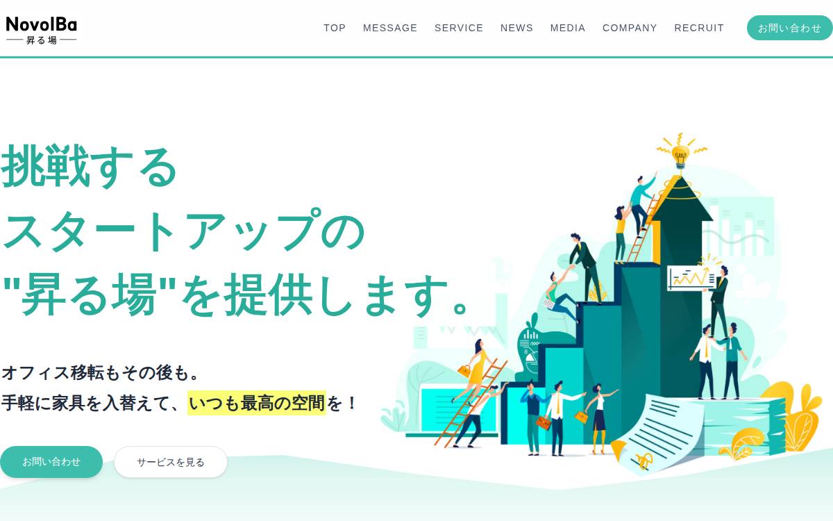 株式会社NovolBaが運営するメディア「WITH」に社長対談記事が掲載されました 2022.04.15 website preview