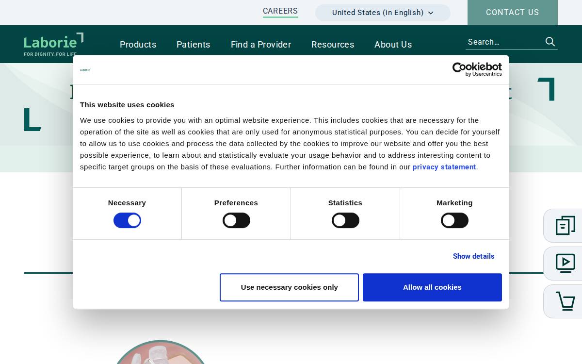 Novonate website preview