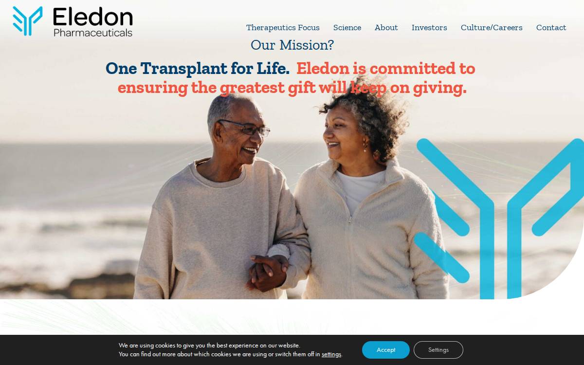 Novus Therapeutics website preview