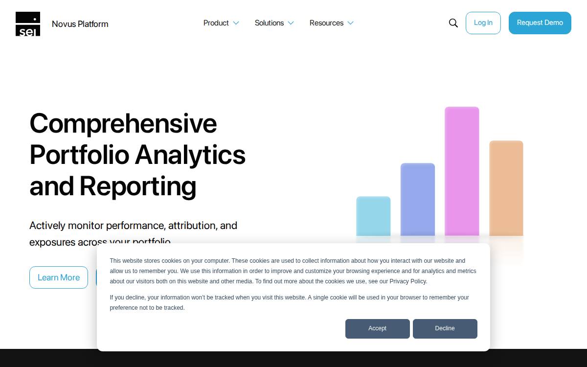 Novus website preview