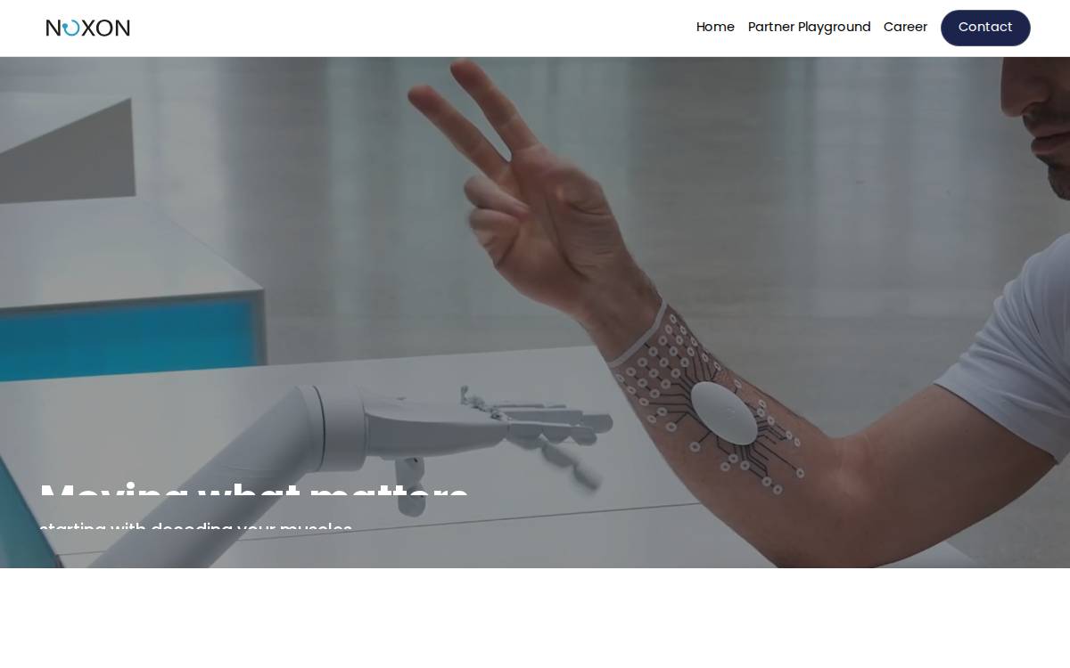 Noxon website preview