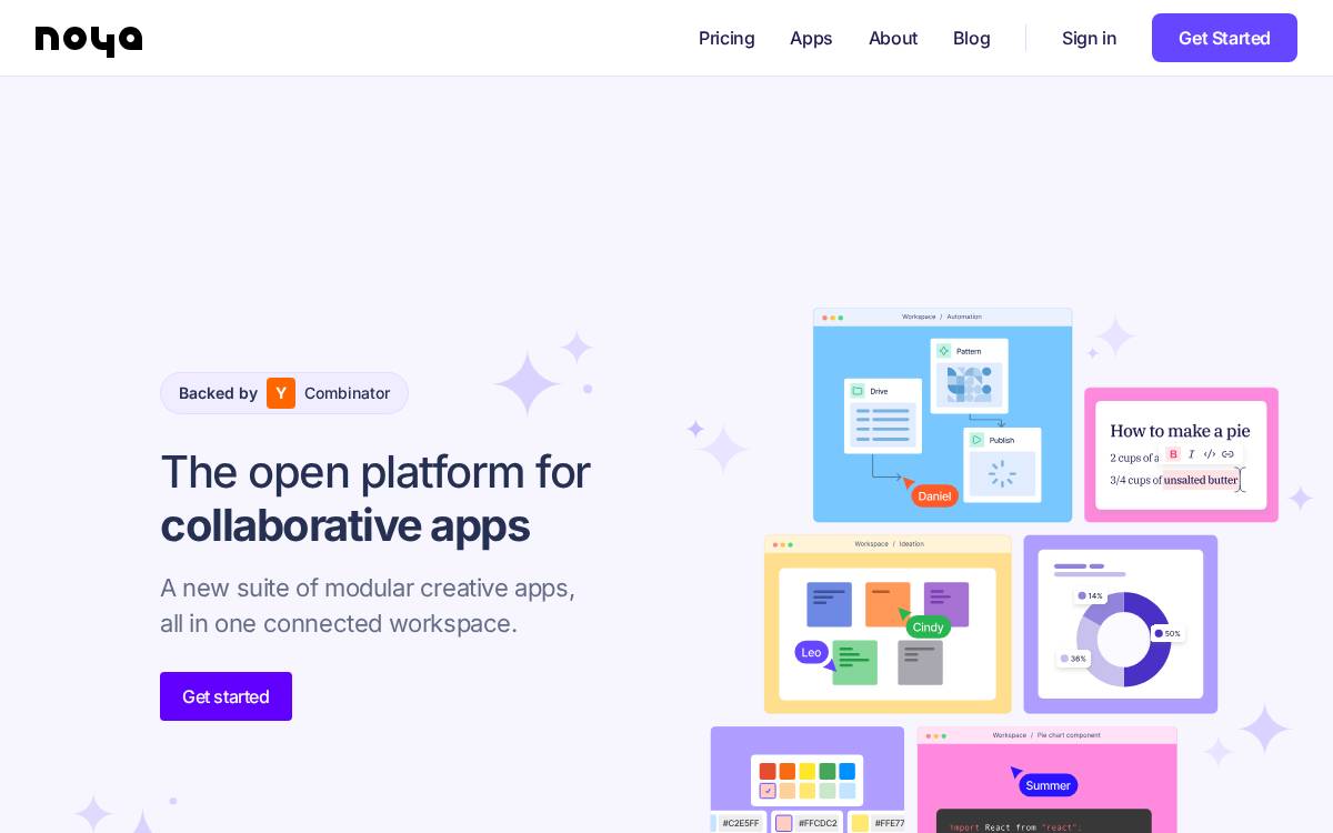 Noya Software website preview