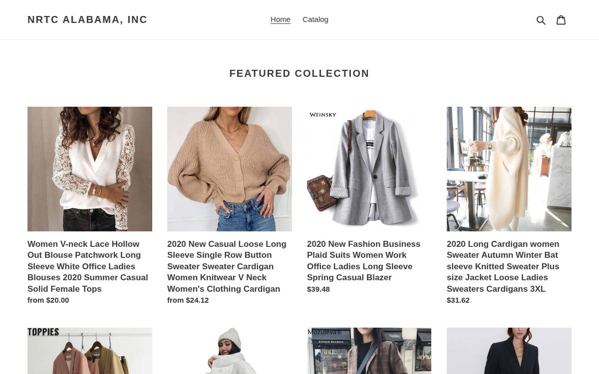 NRTC Alabama website preview
