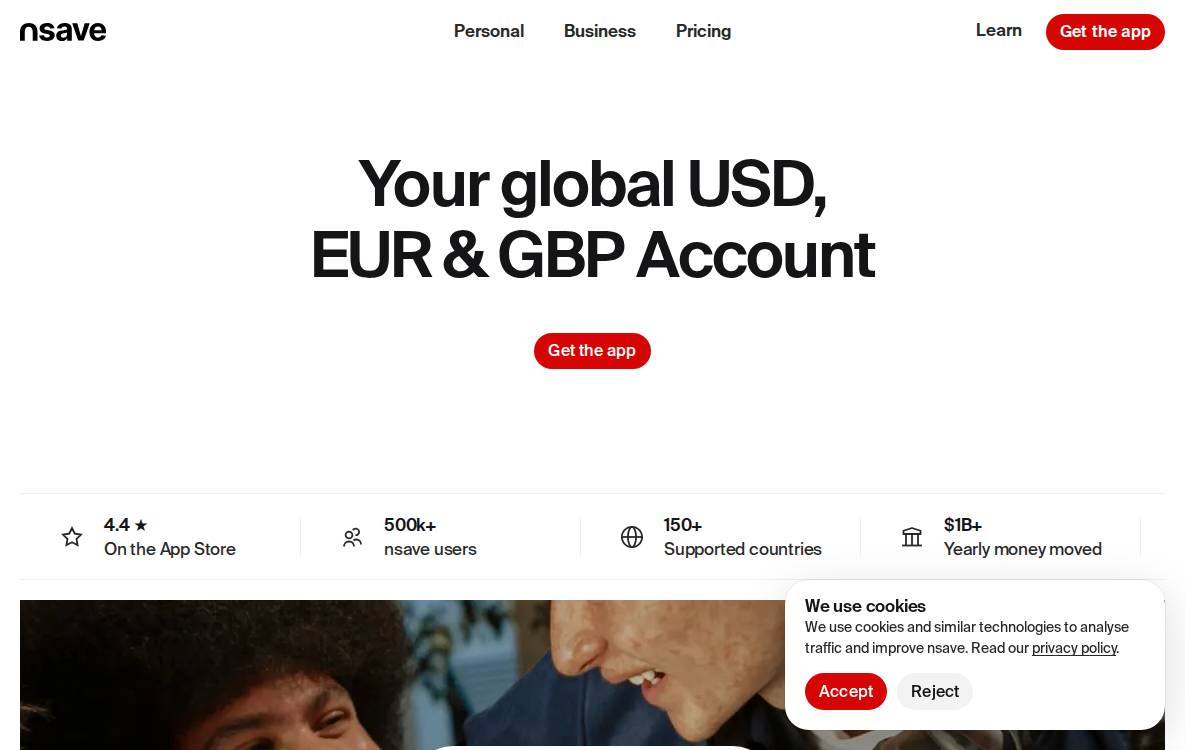 nsave website preview