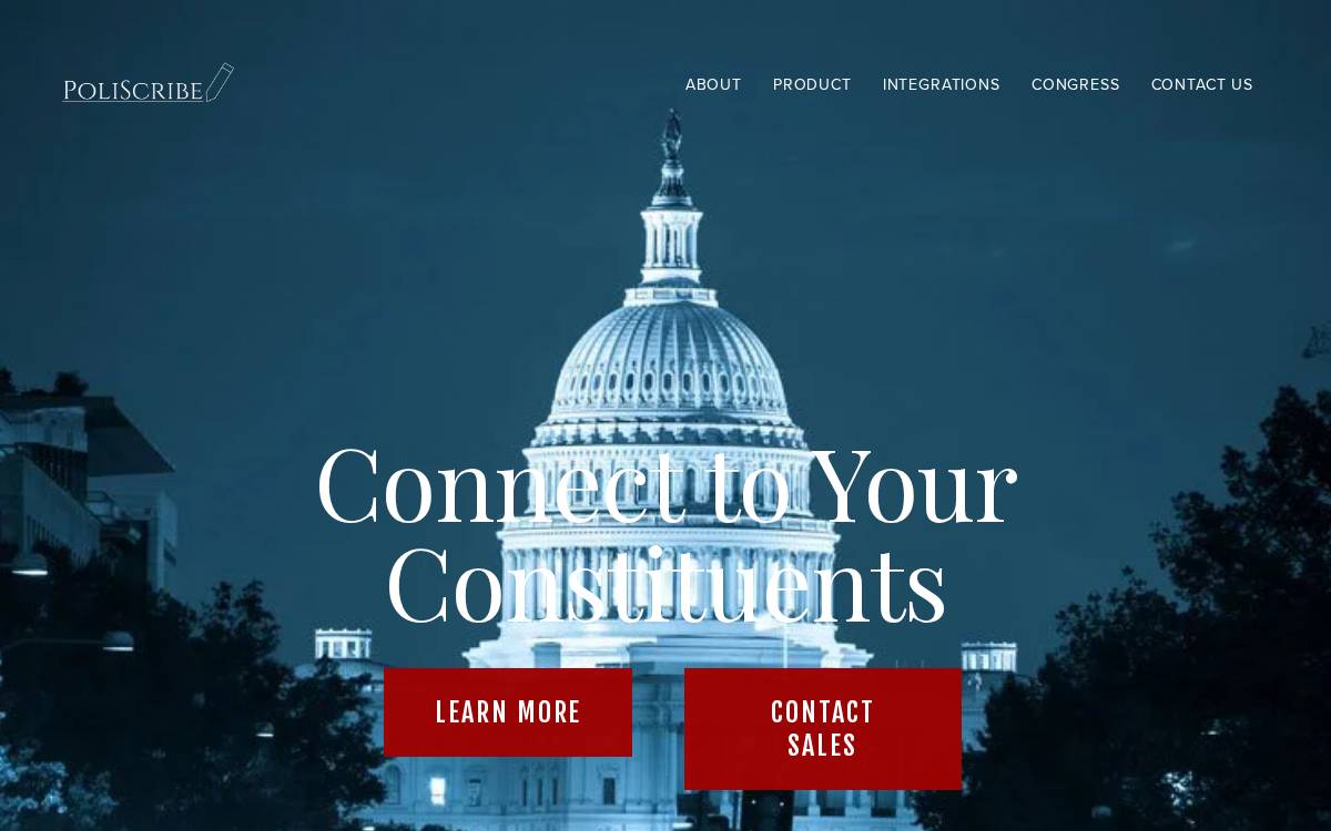 Nscribe website preview