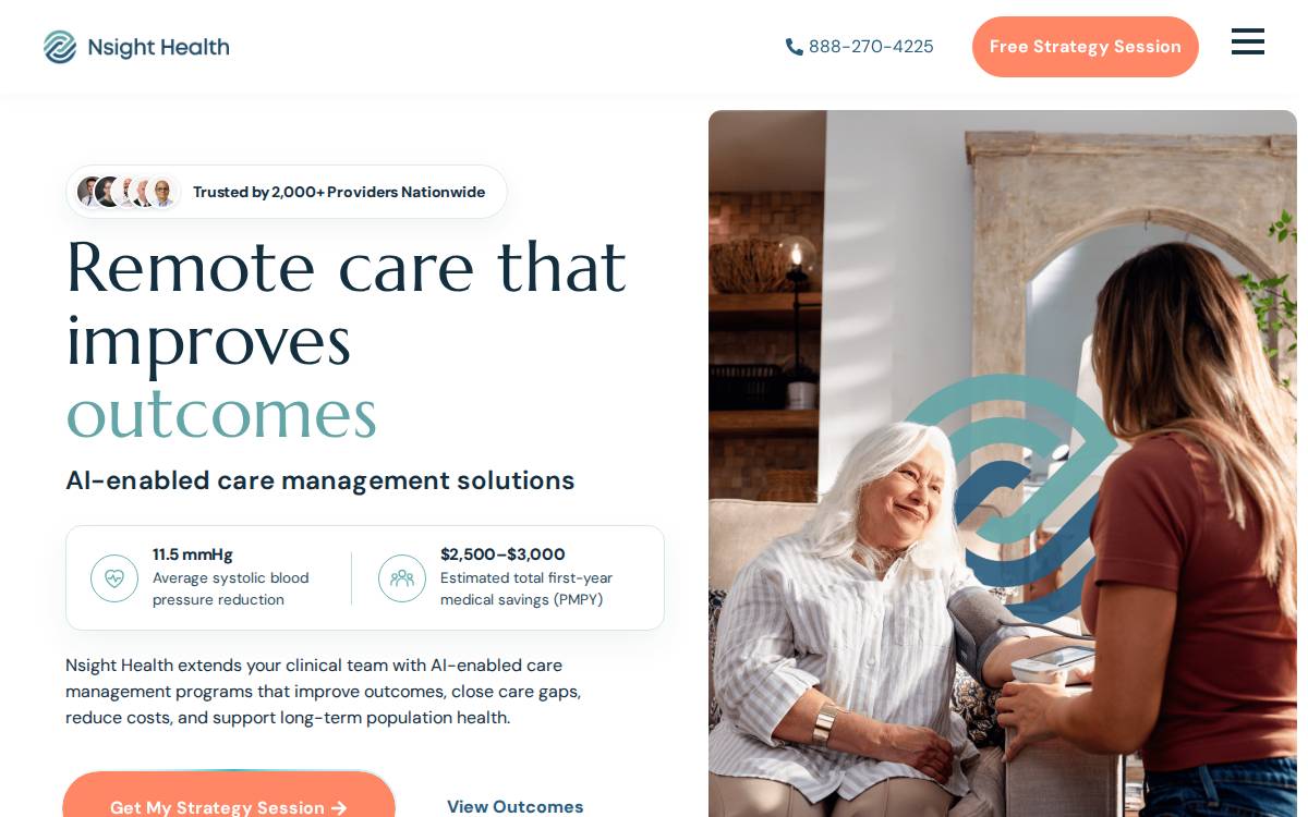 Nsight Health website preview