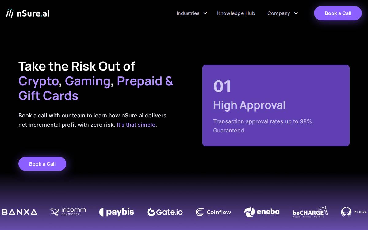 nSure website preview