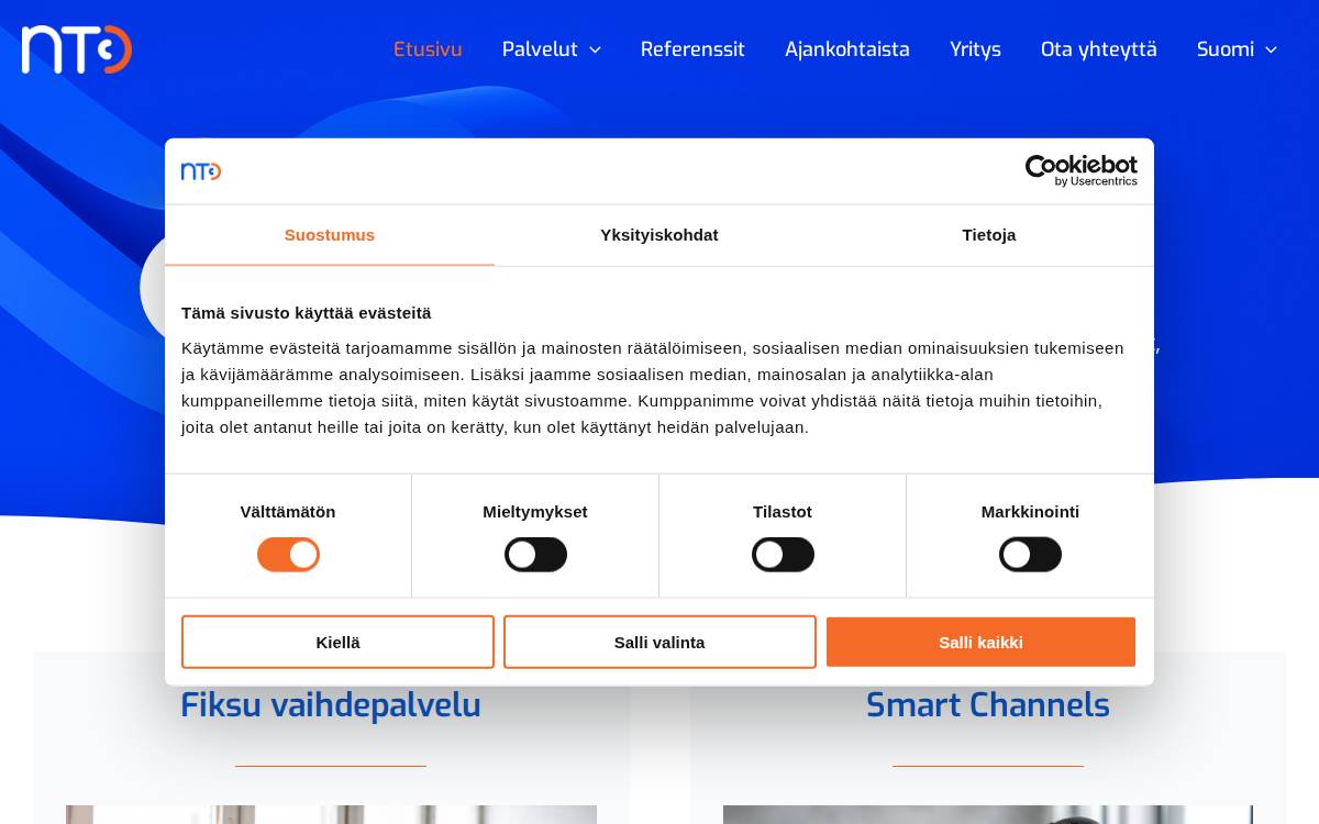 NTC website preview