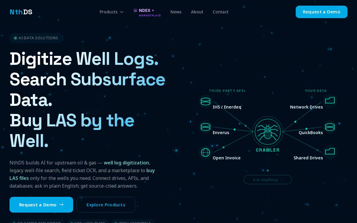 Nthds website preview