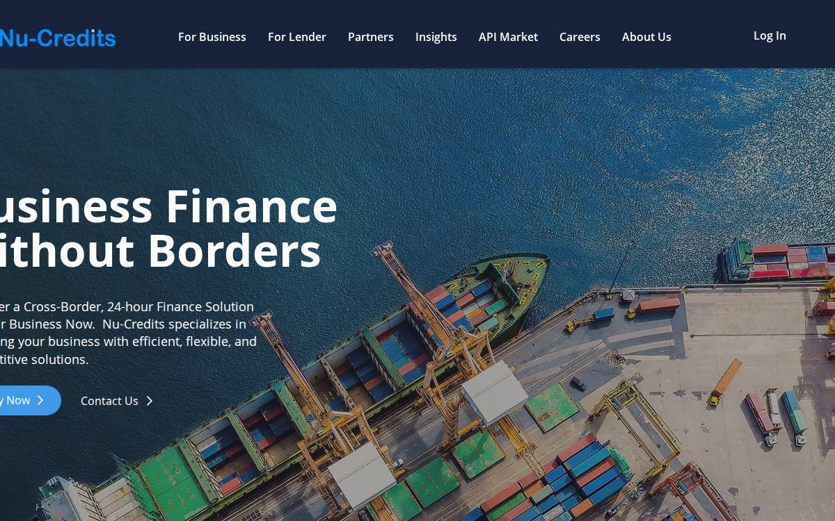 Nu Credits website preview