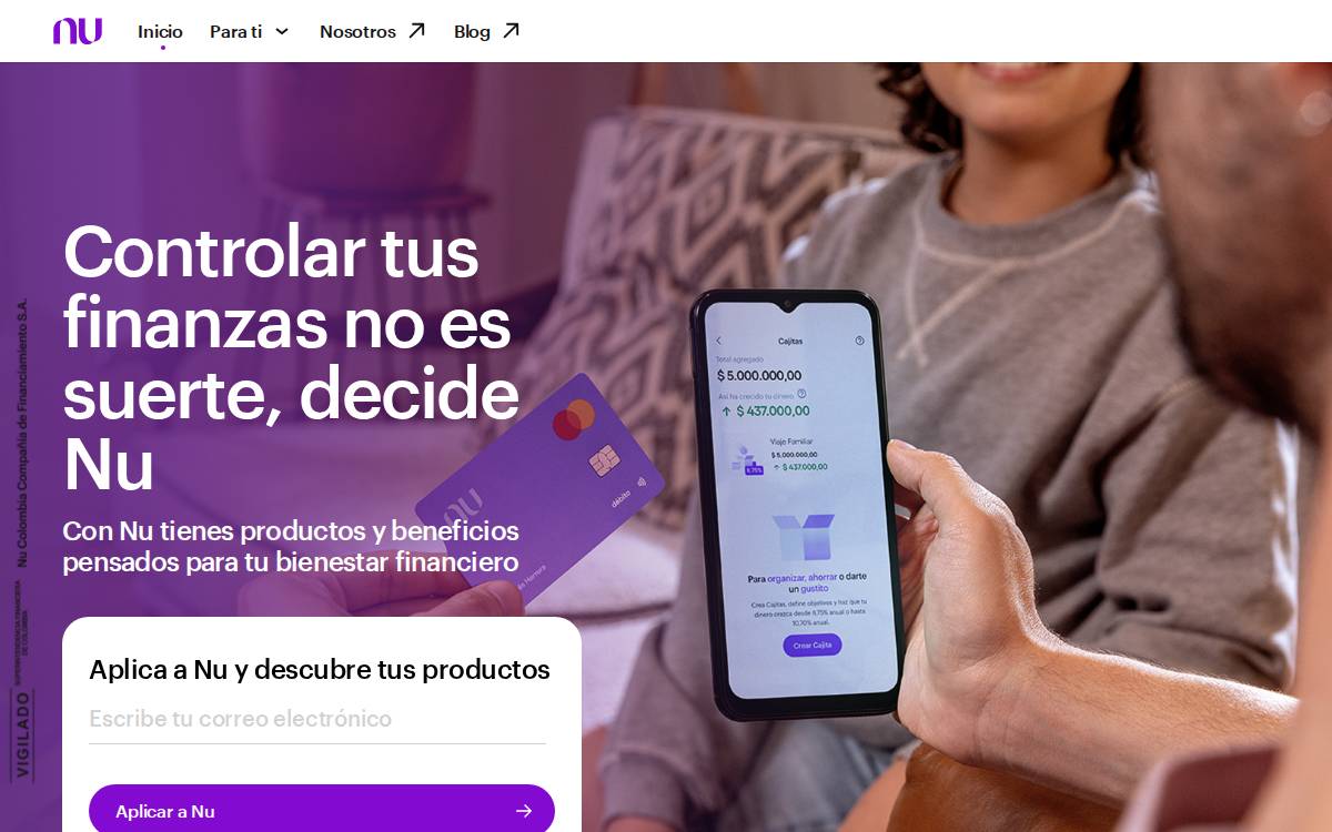 Nu Holdings Ltd. website preview