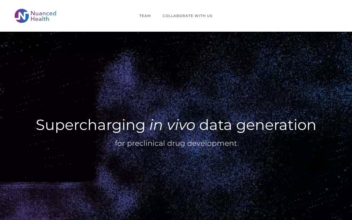 Nuancedhealth website preview