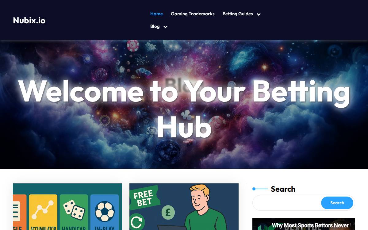 Nubix website preview