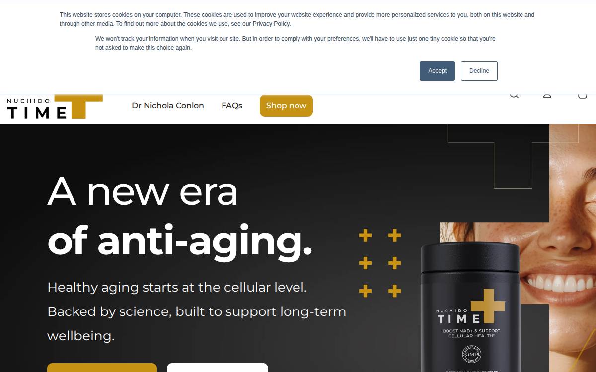 Nuchido website preview