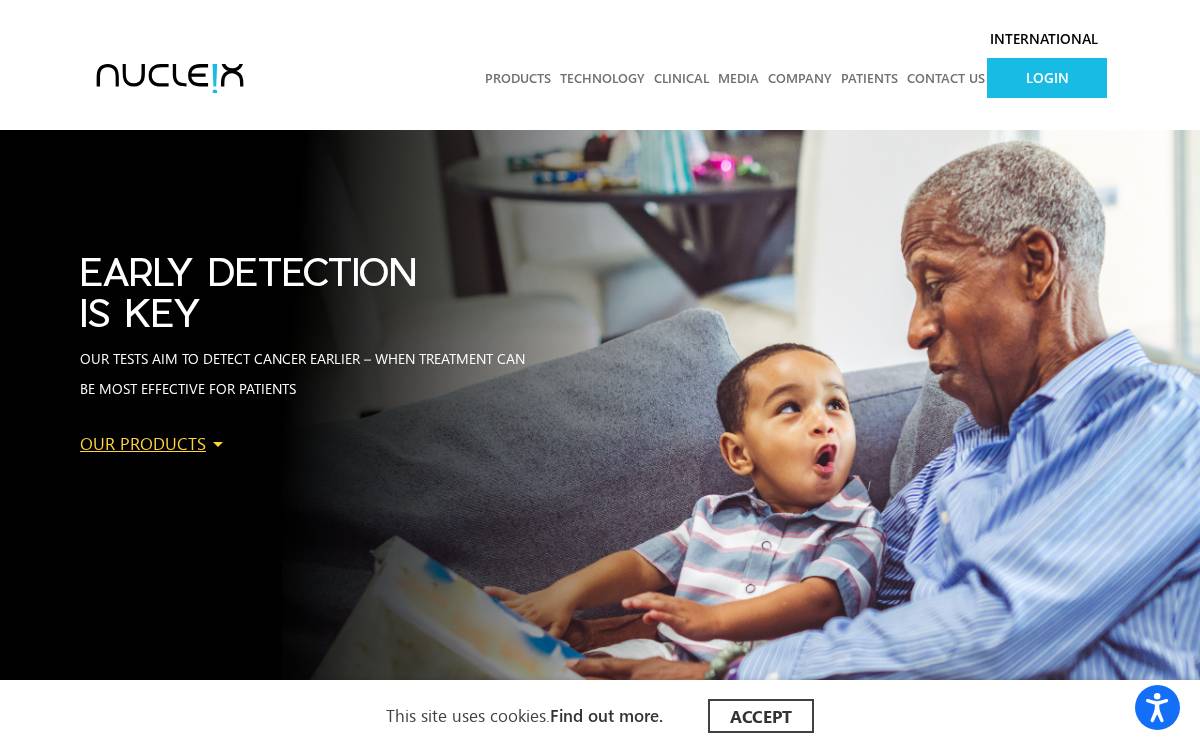 Nucleix website preview