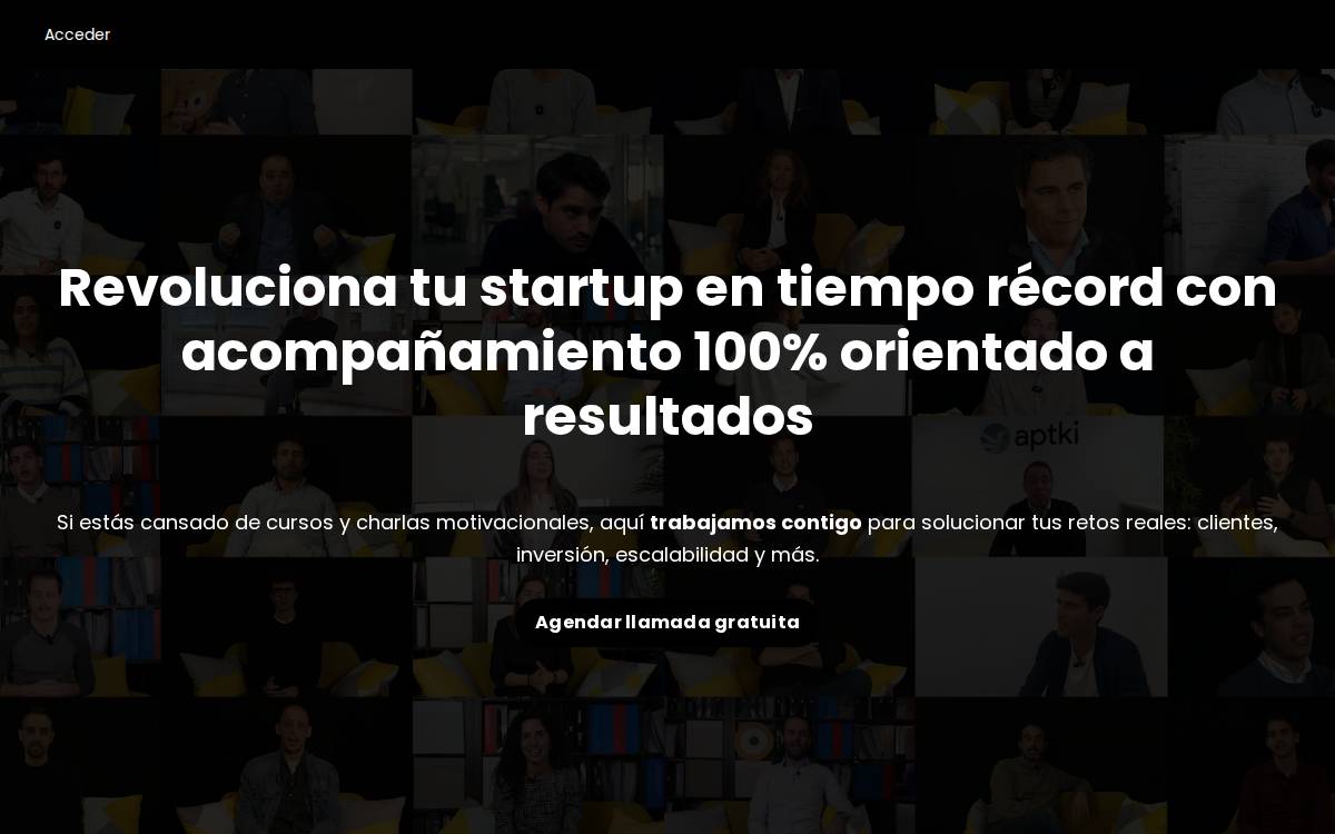 Nuclio Founders website preview