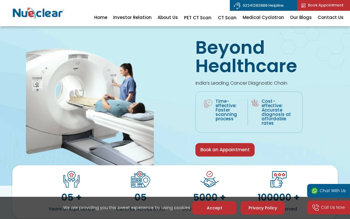 Nueclear website preview