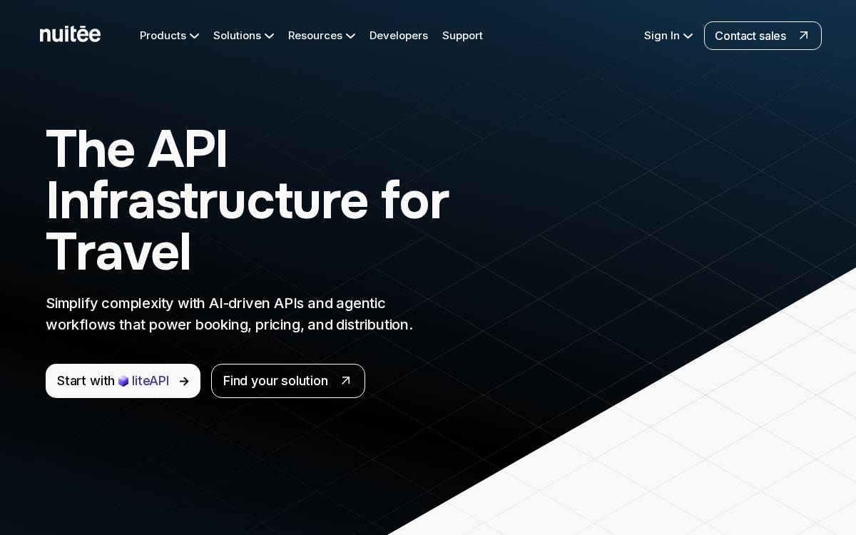Nuitee website preview