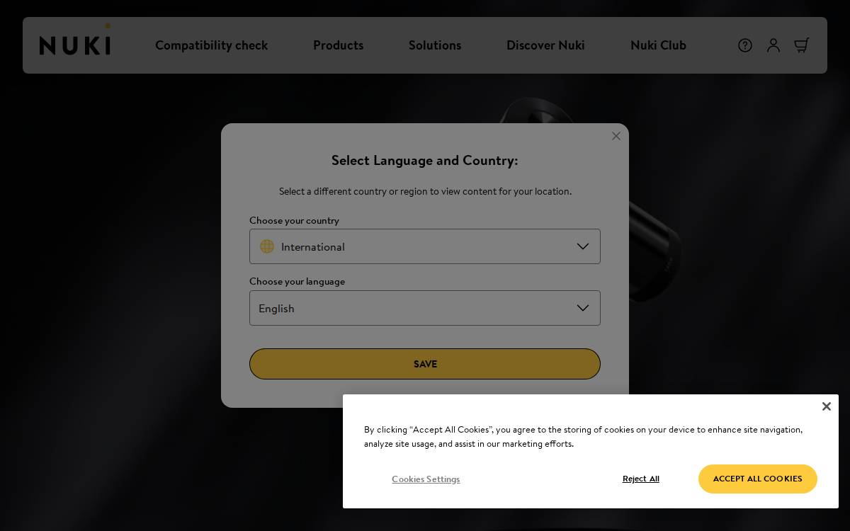 Nuki website preview