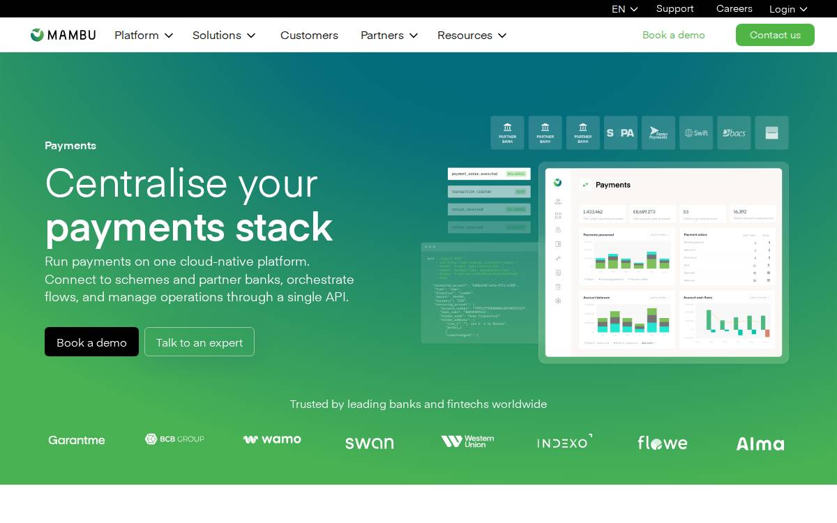 Numeral website preview