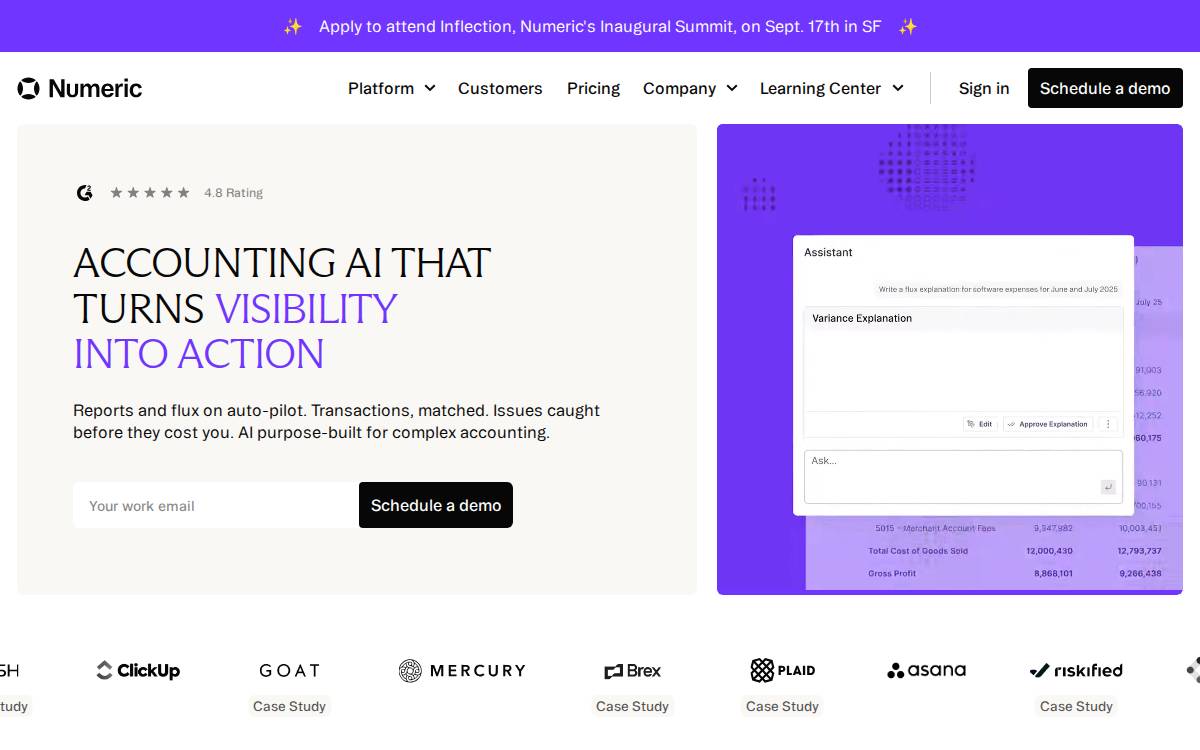 Numeric website preview