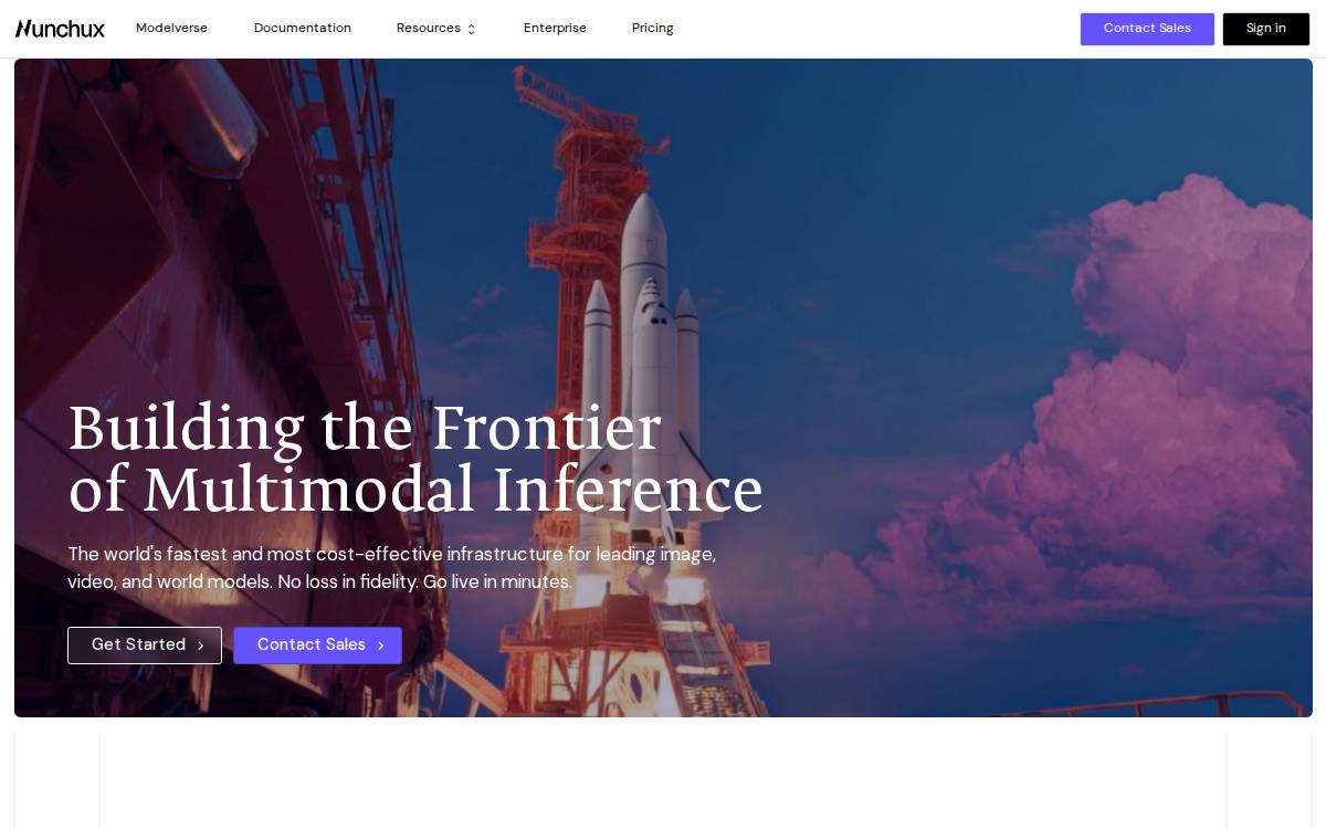 Nunchux website preview
