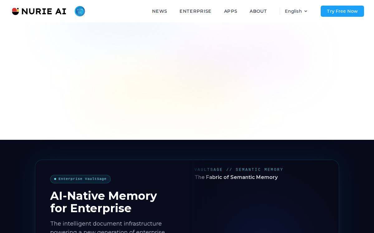 Nurie website preview