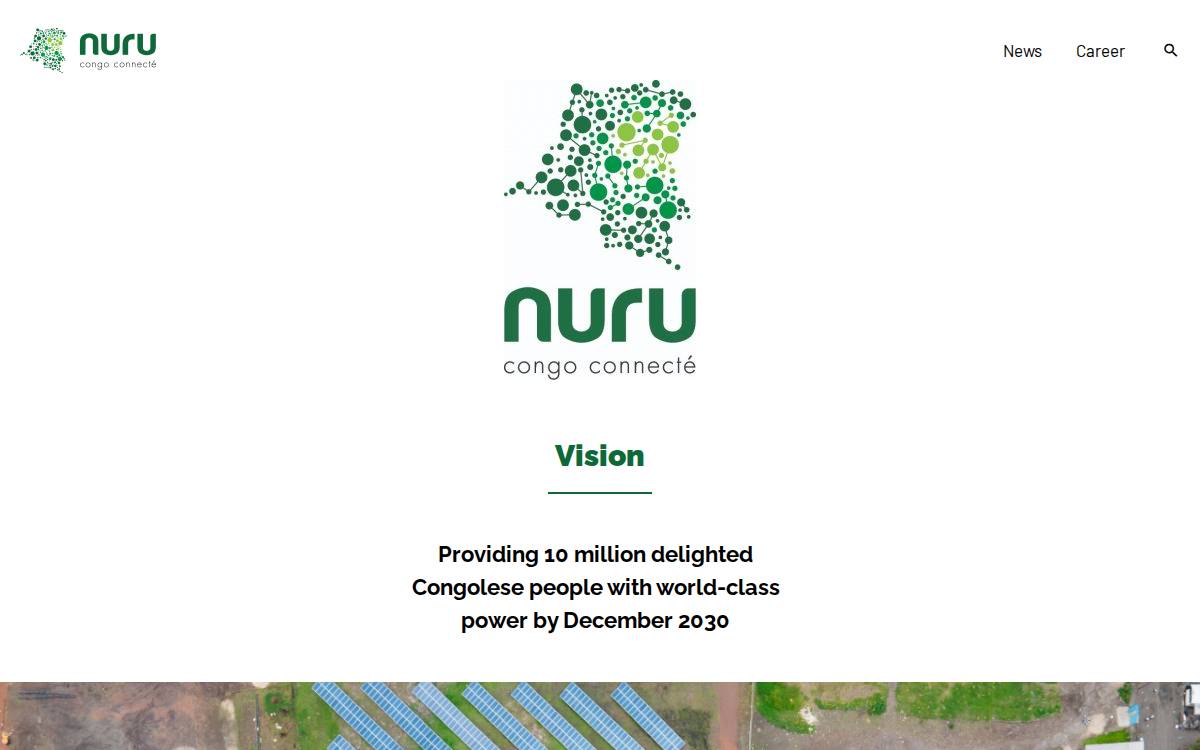 Nuru website preview