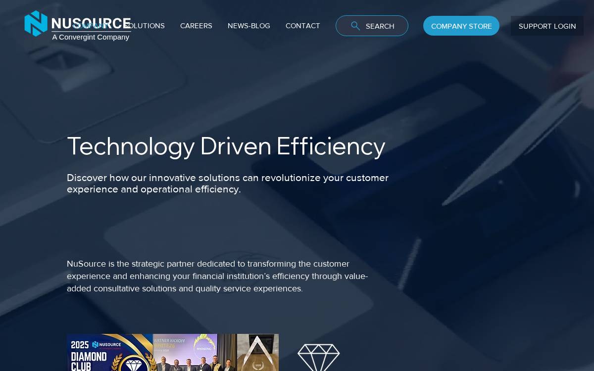 Nusourcefinancial website preview