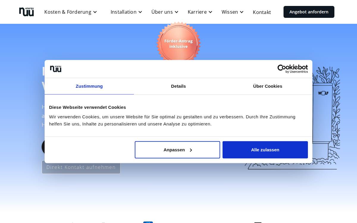 Nuu Energy website preview