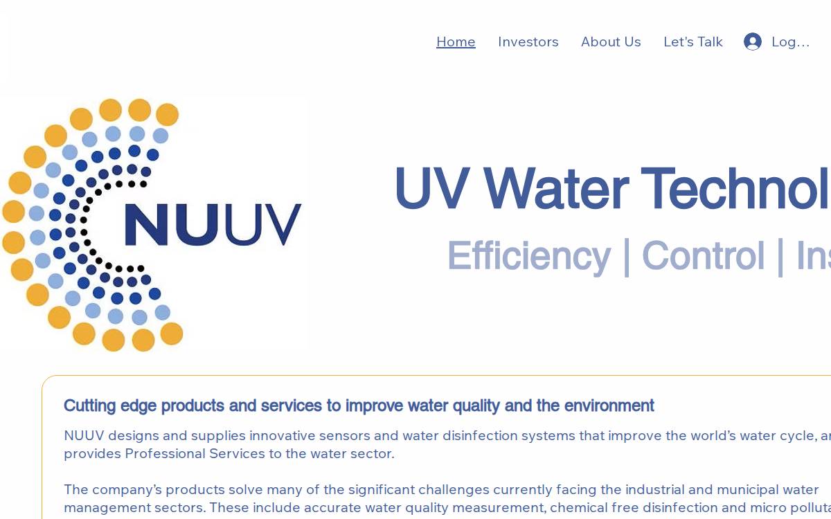 NUUV website preview