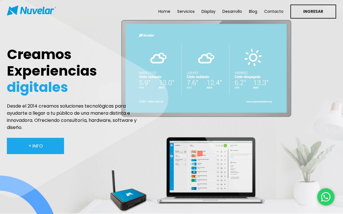 Nuvelar website preview