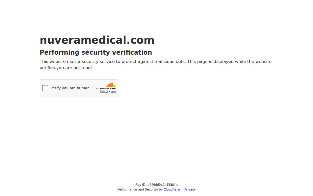 NuVera Medical website preview