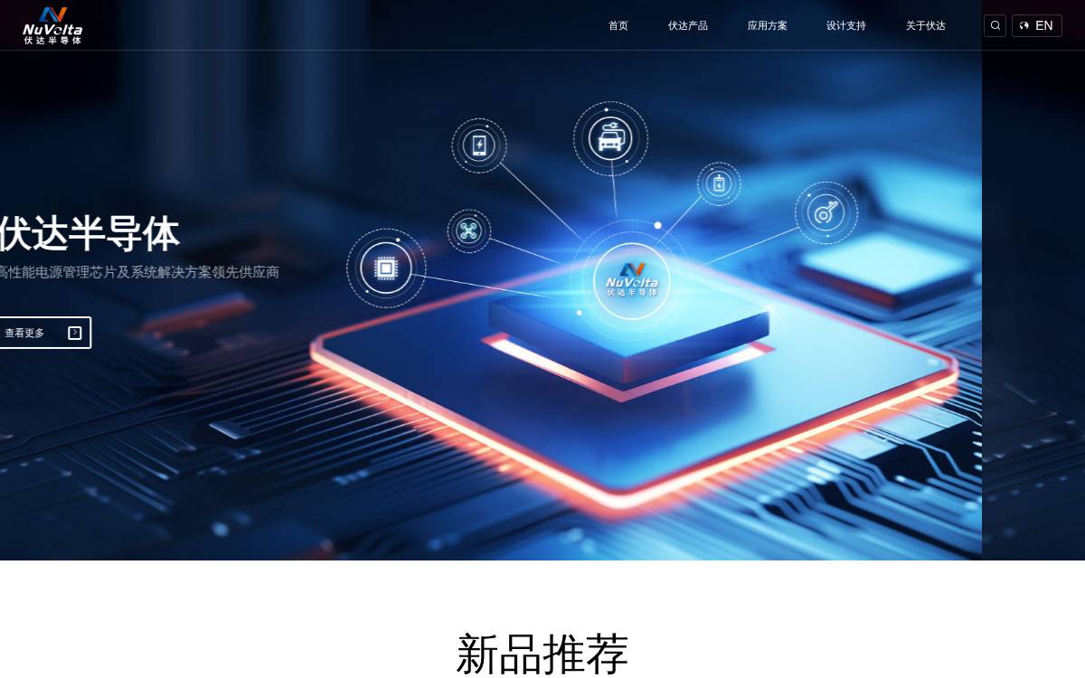 Nuvoltatech website preview